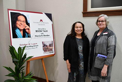 Marcie Rendon and Rosemary Johnsen