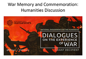 War Memory and Commemoration slide