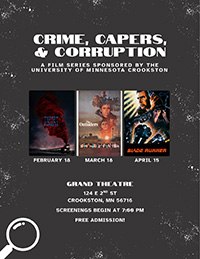 Crime, Capers and Corruption